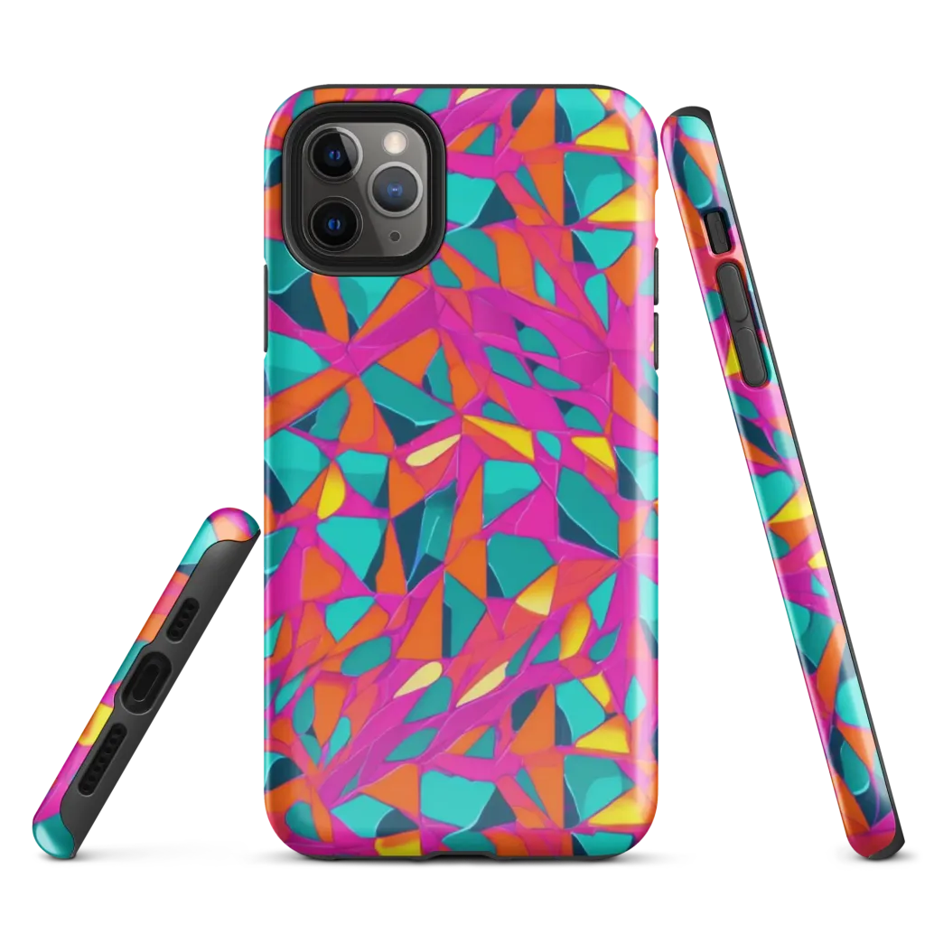 Tropical Fracture on Tough Case for iPhone® — Front