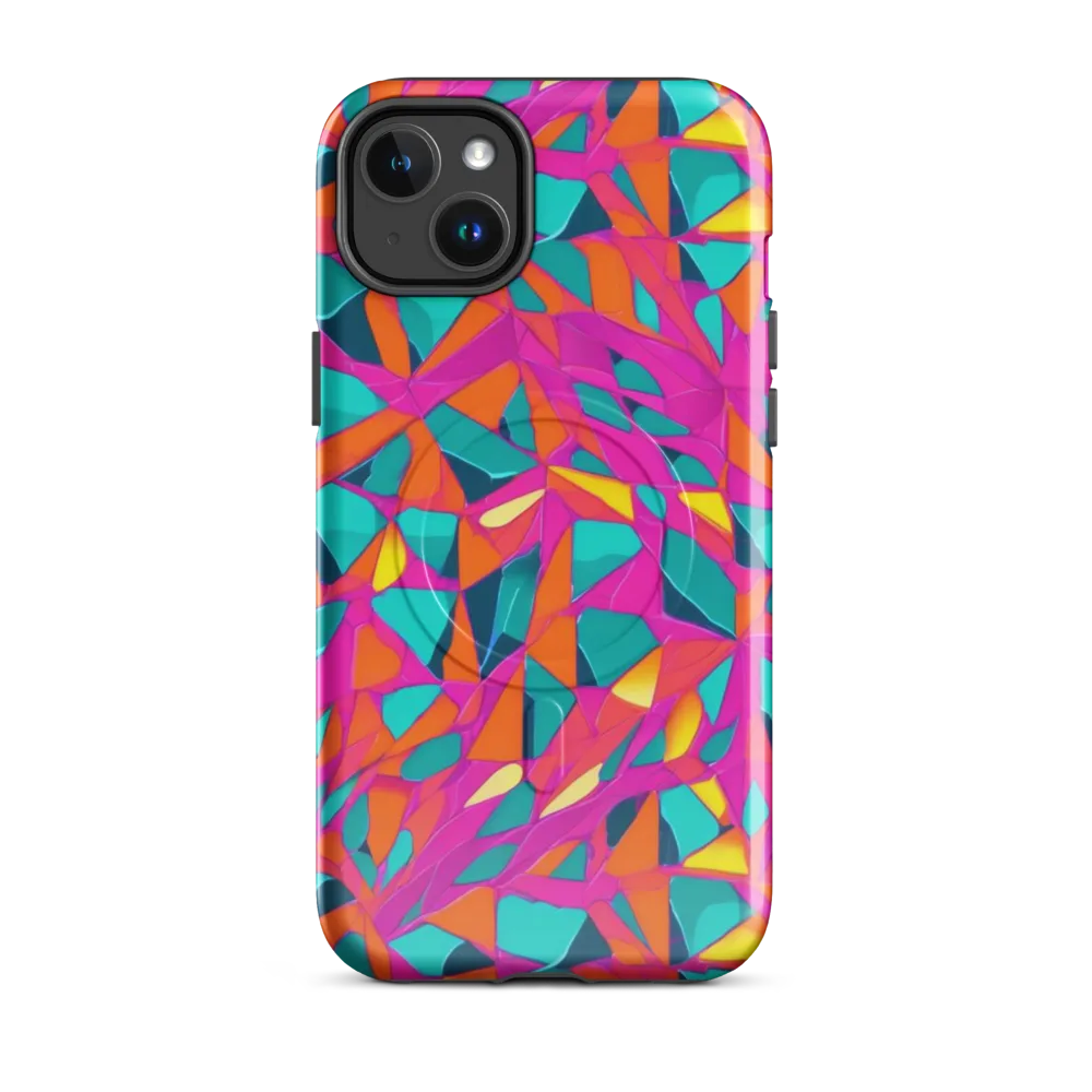 Tropical Fracture on MagSafe Tough Case for iPhone® — Front