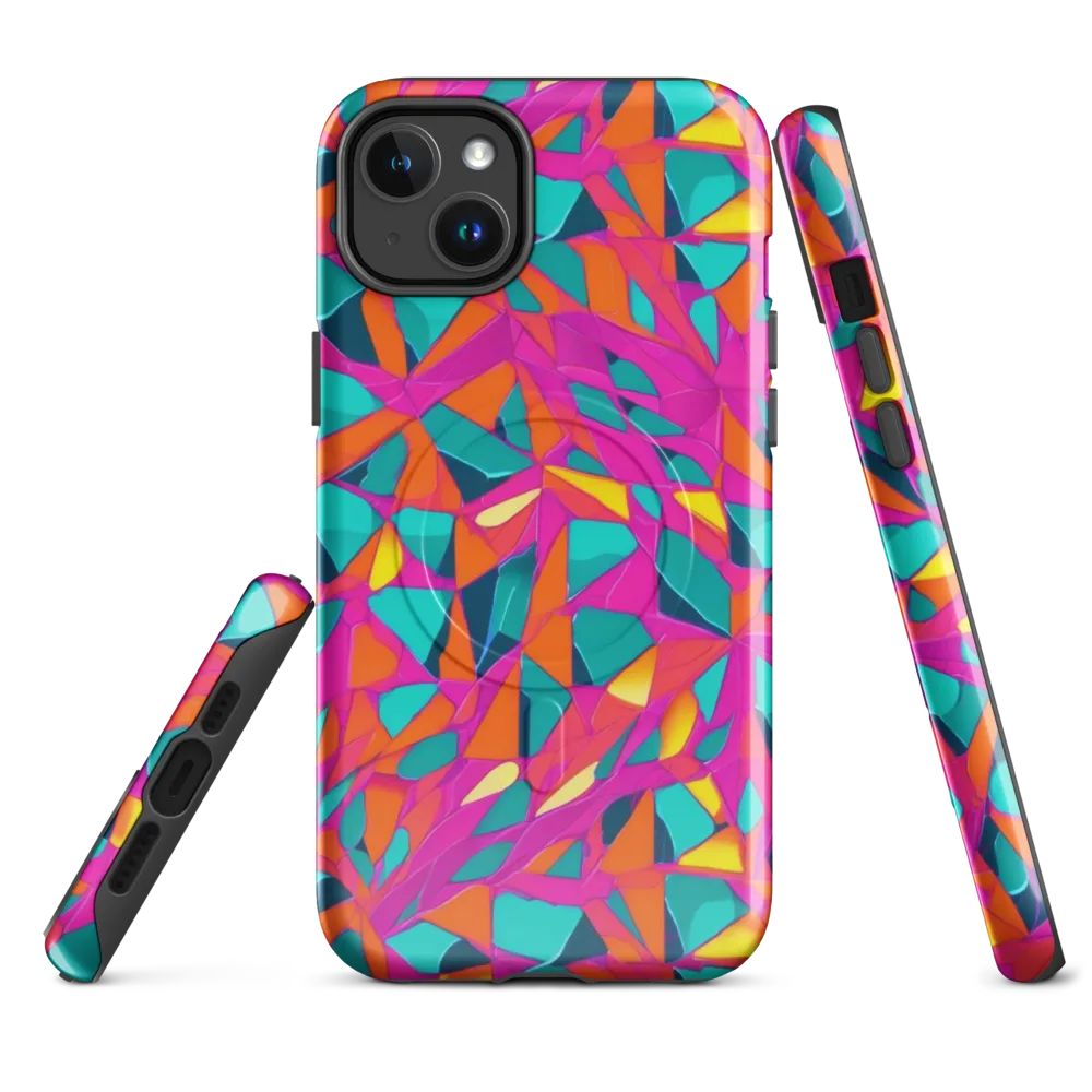 Tropical Fracture on MagSafe Tough Case for iPhone® — Front