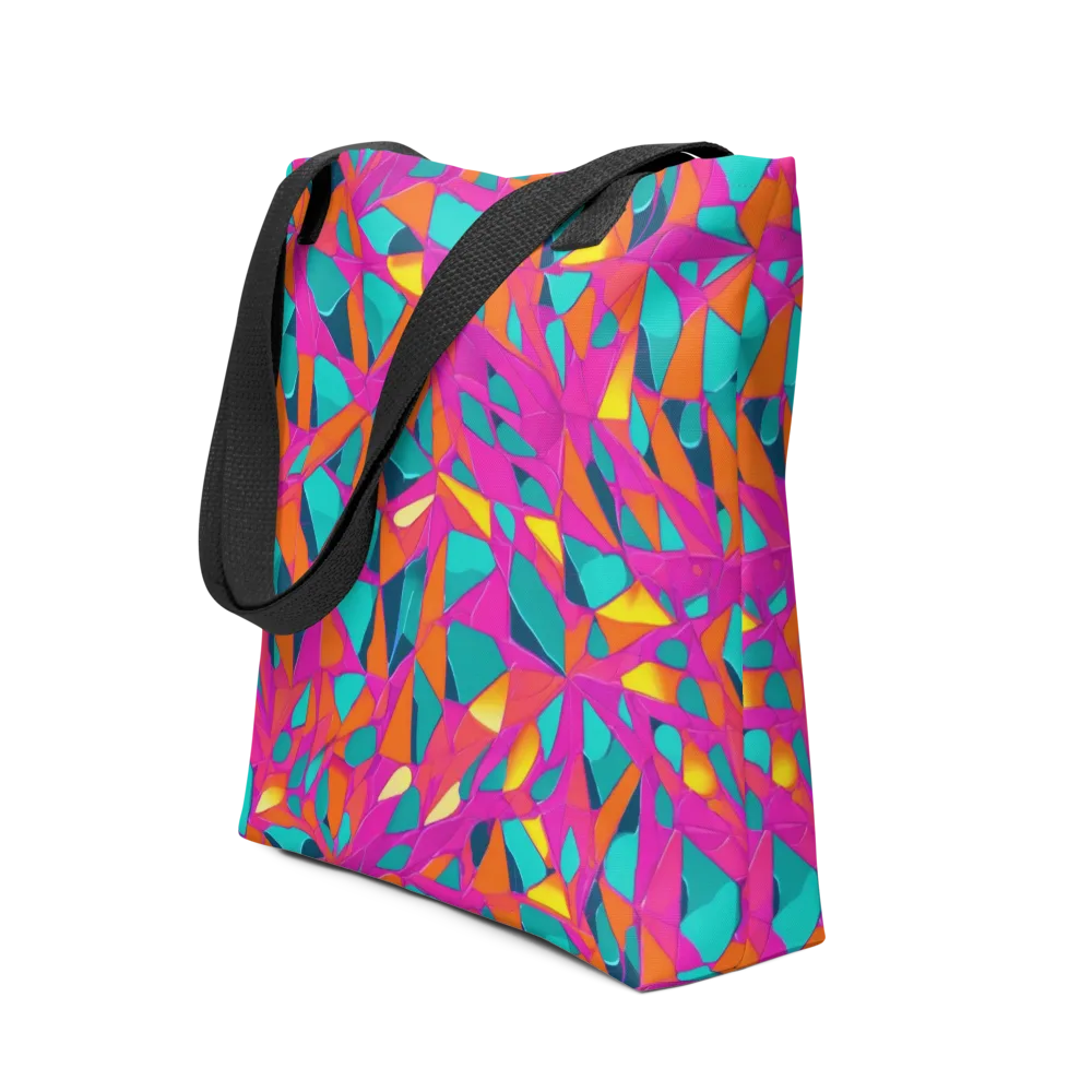 Tropical Fracture on Tote Bag — Front