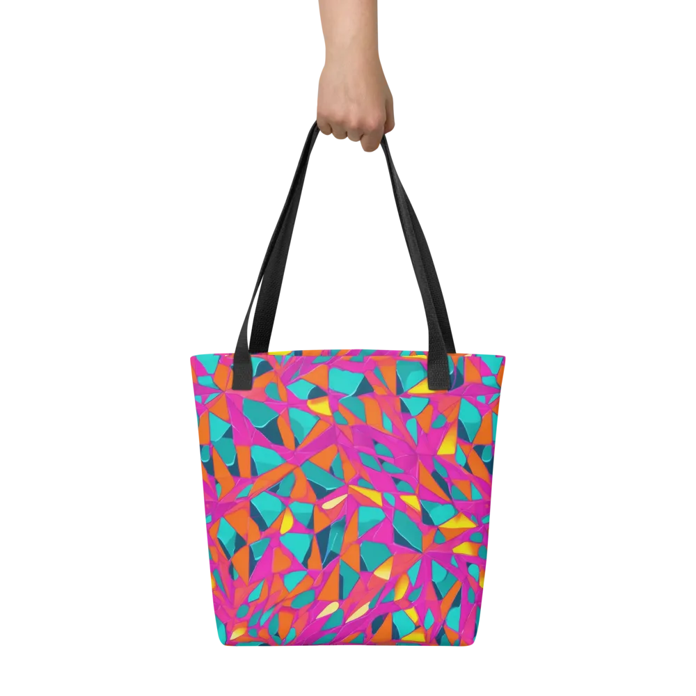 Tropical Fracture on Tote Bag — Front
