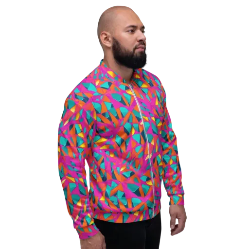 Tropical Fracture on a Bomber Jacket