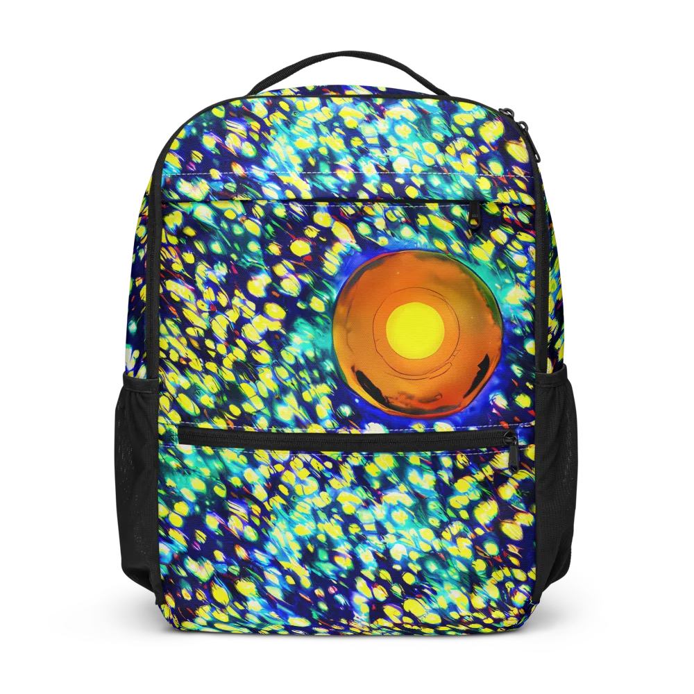 Illuminated Whirl on Utility Backpack — Front