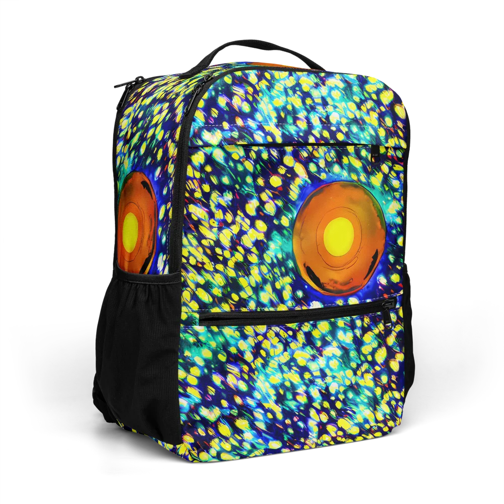 Illuminated Whirl on Utility Backpack — Right Front