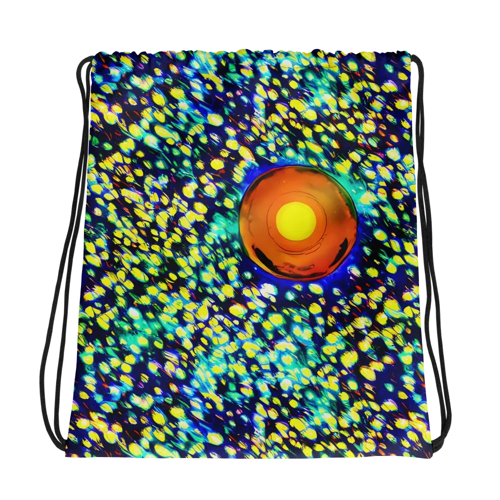 Illuminated Whirl on Drawstring Bag — Photo