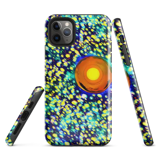 Illuminated Whirl on a Tough Case for iPhone®