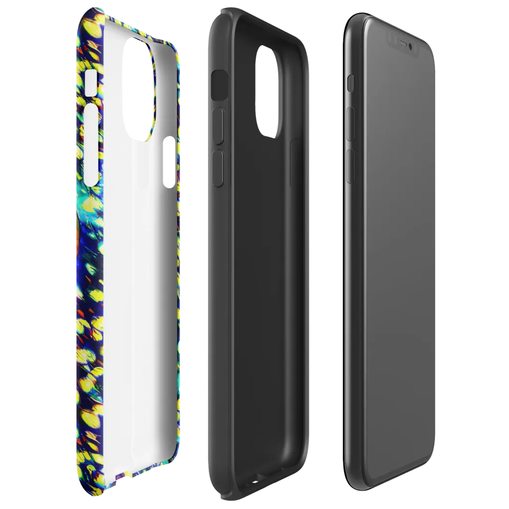Illuminated Whirl on Tough Case for iPhone® — Right