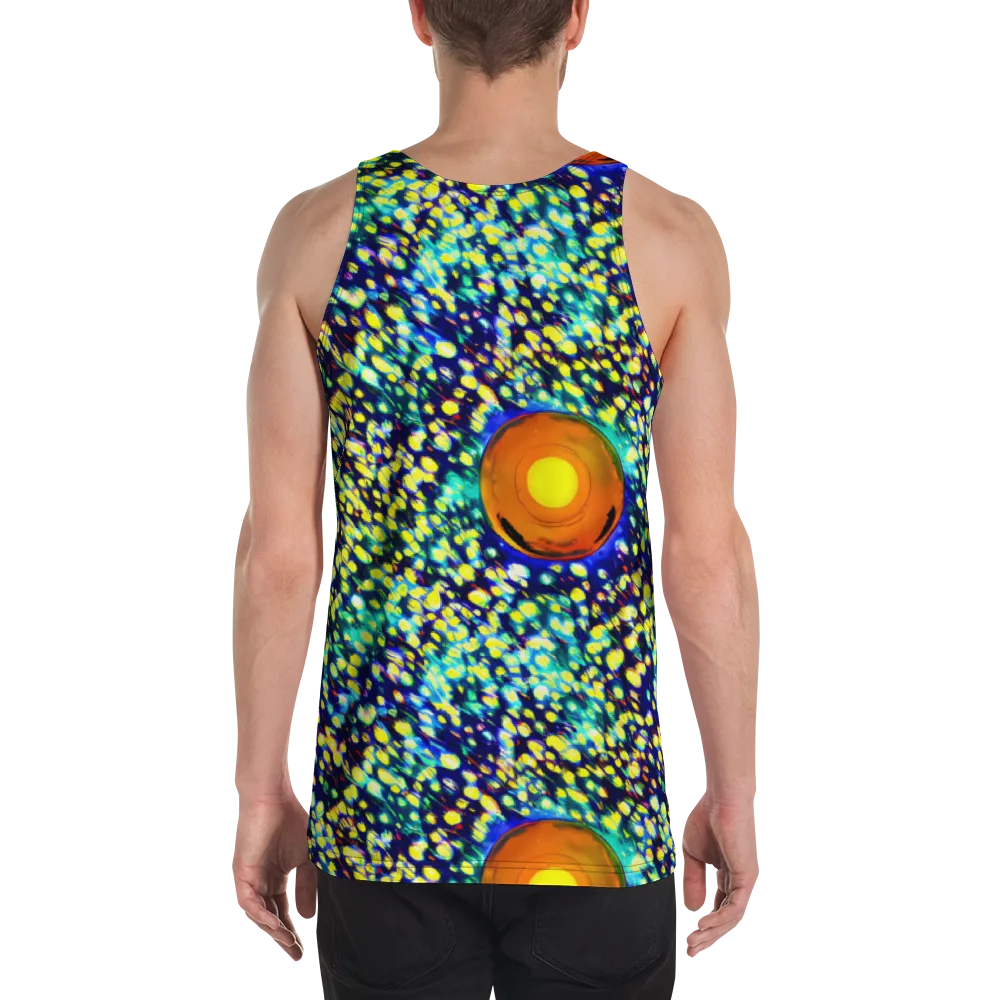Illuminated Whirl on Men's Tank Top — Back