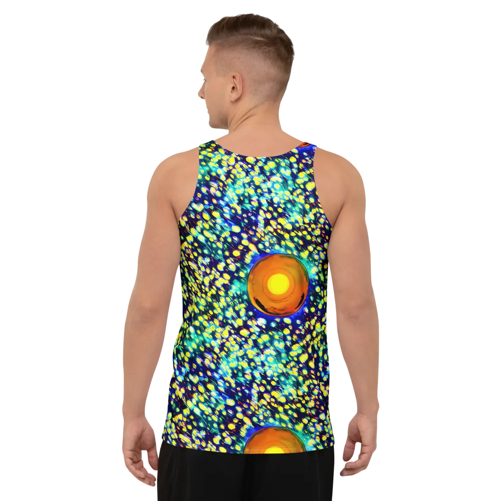 Illuminated Whirl on Men's Tank Top — Back