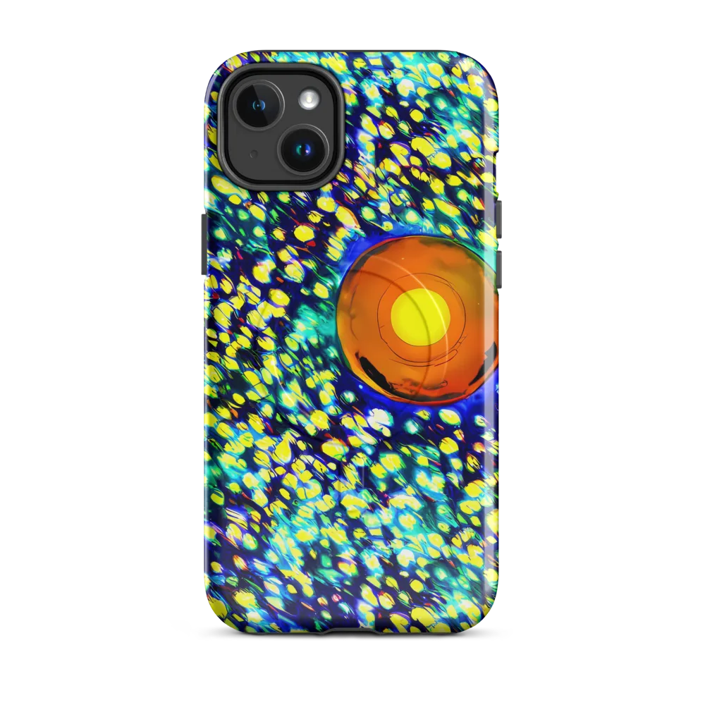 Illuminated Whirl on MagSafe Tough Case for iPhone® — Front