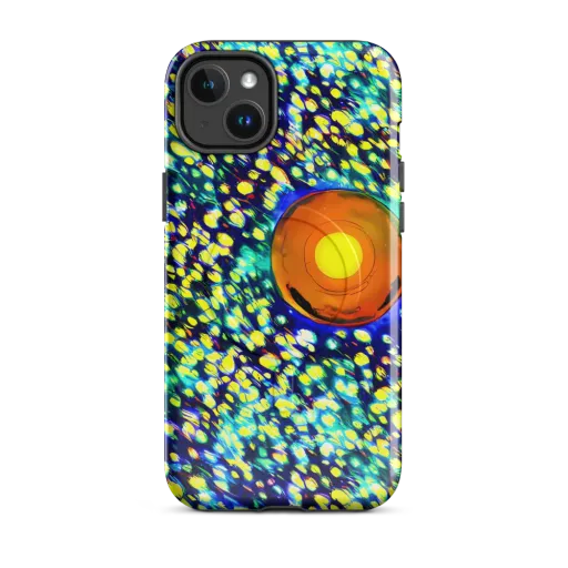 Illuminated Whirl on a MagSafe Tough Case for iPhone®