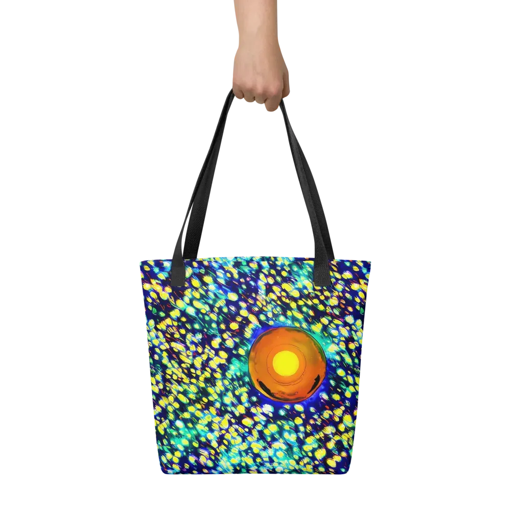 Illuminated Whirl on Tote Bag — Front