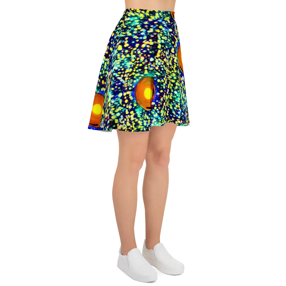 Illuminated Whirl on Skater Skirt — Right