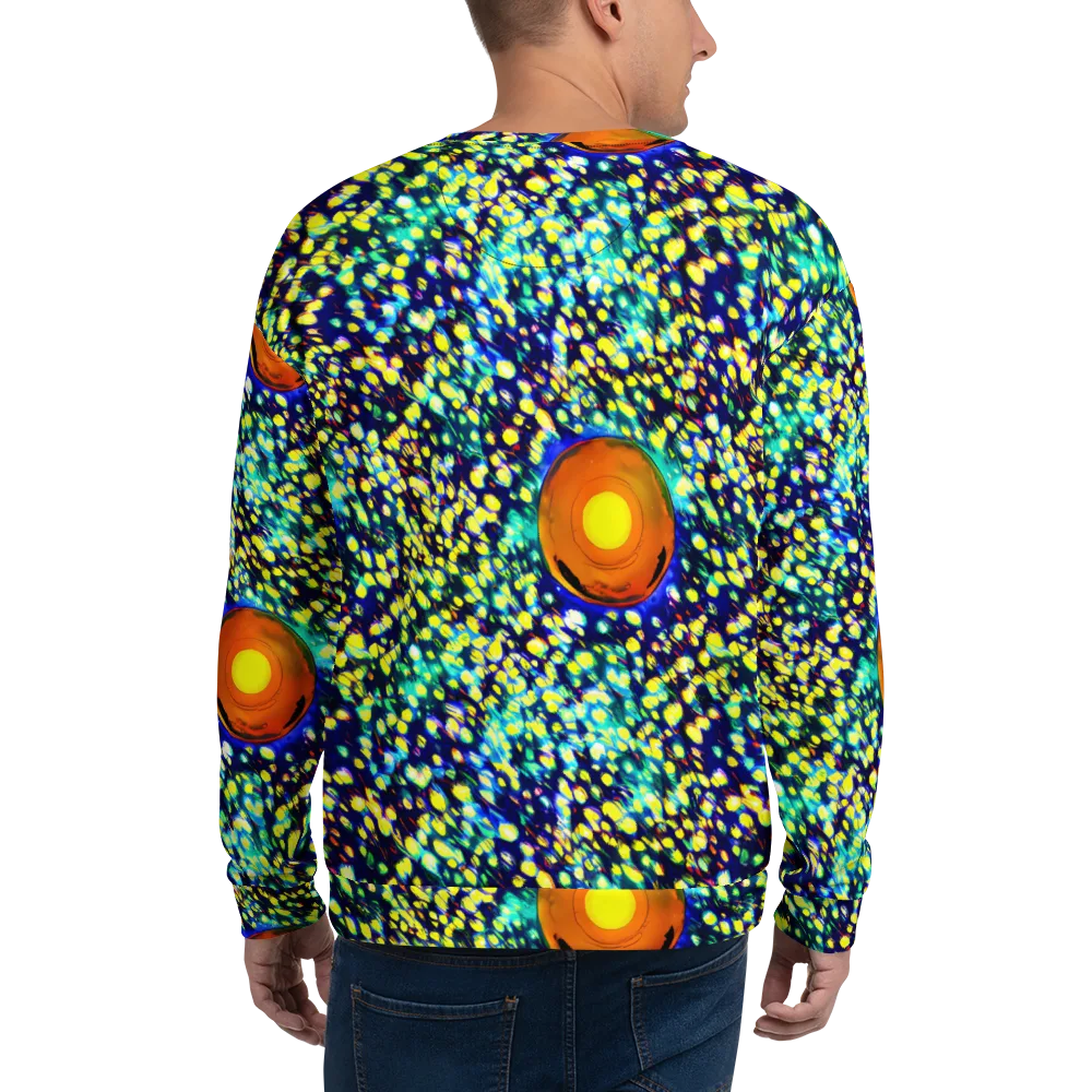 Illuminated Whirl on Sweatshirt — Back