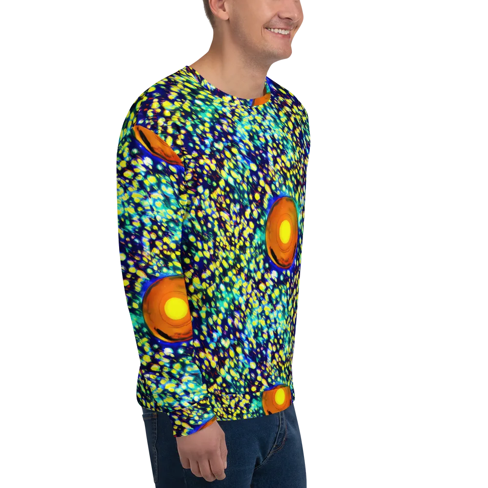 Illuminated Whirl on Sweatshirt — Right Front
