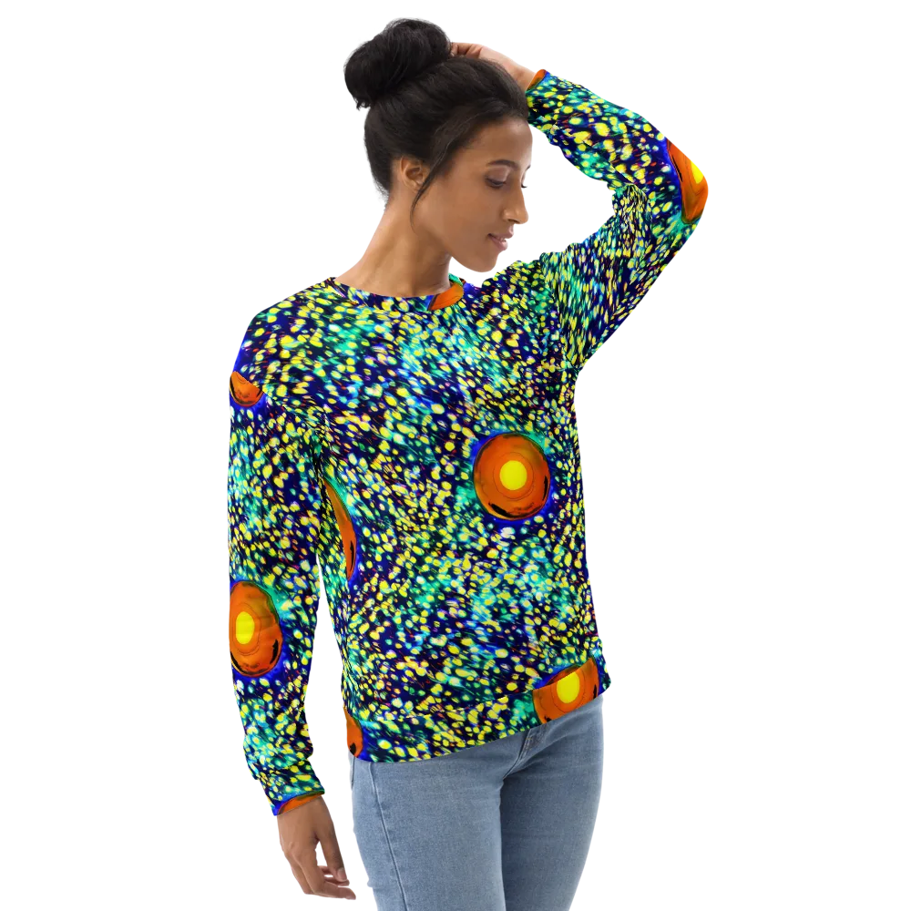 Illuminated Whirl on Sweatshirt — Right Front
