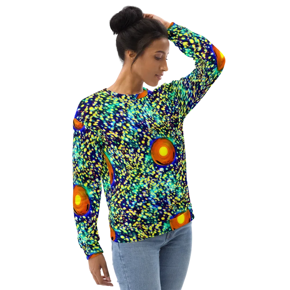 Illuminated Whirl on Sweatshirt — Right Front