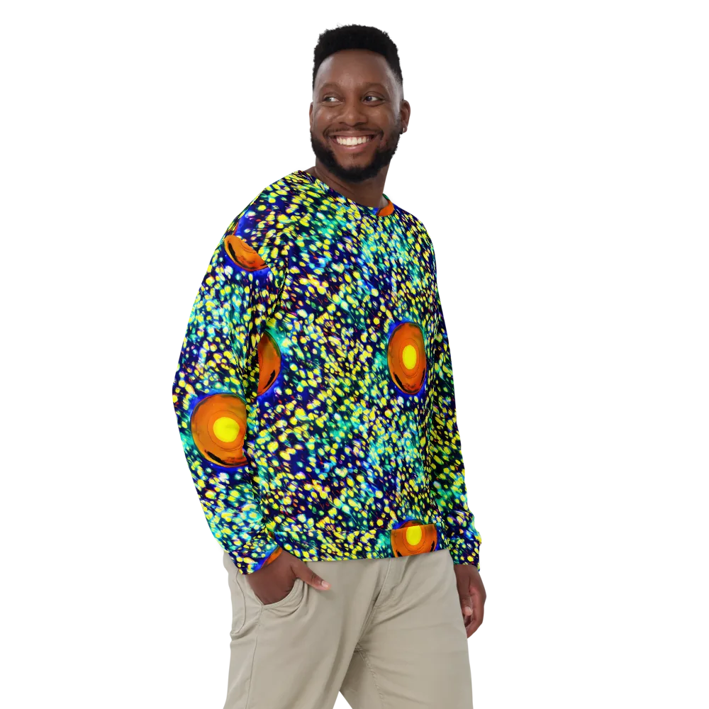 Illuminated Whirl on Sweatshirt — Front