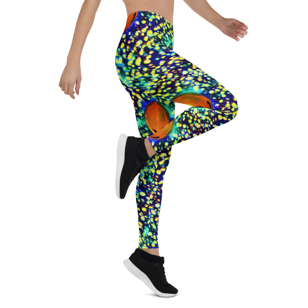 Illuminated Whirl on Leggings — Right