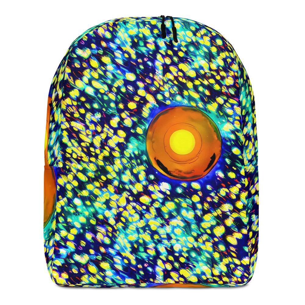 Illuminated Whirl on Minimalist Backpack — Front