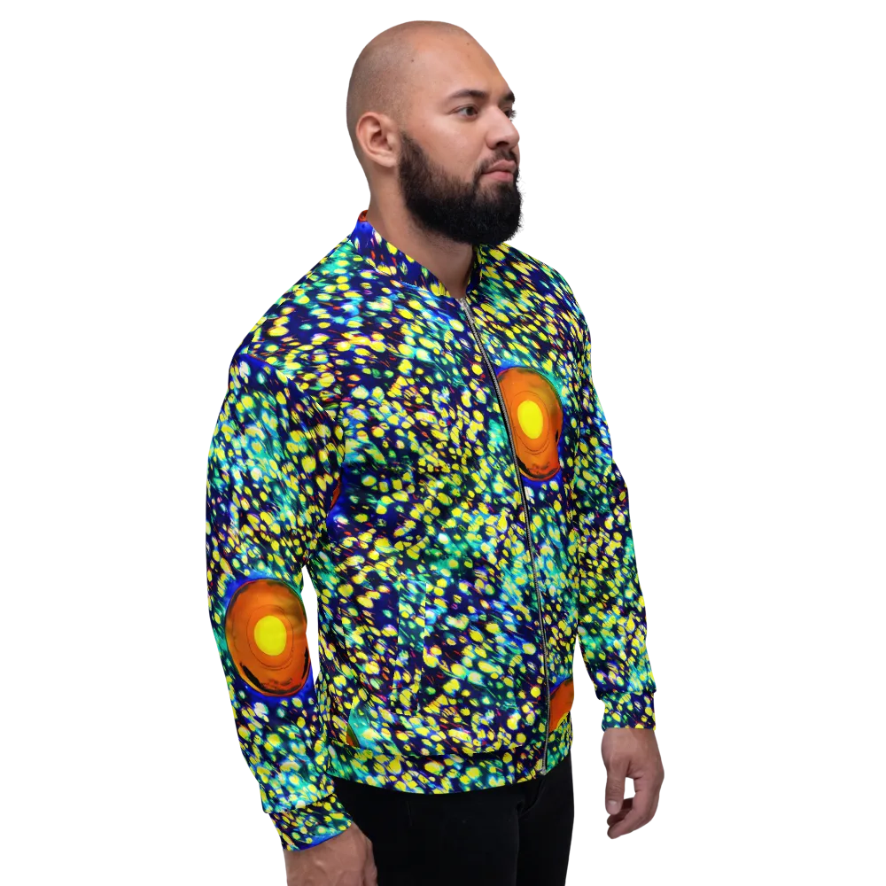 Illuminated Whirl on Bomber Jacket — Right