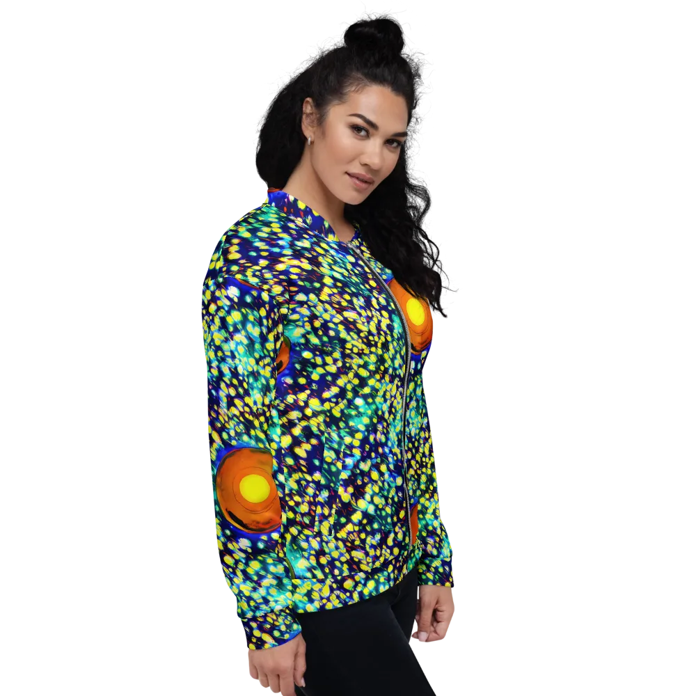 Illuminated Whirl on Bomber Jacket — Right
