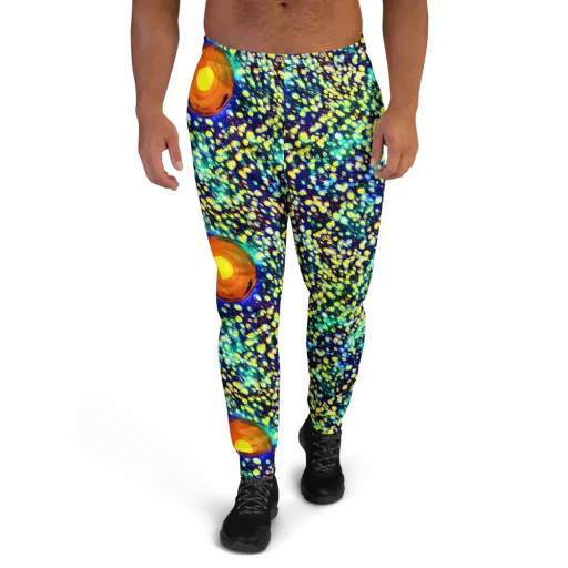Illuminated Whirl on a Men's Joggers