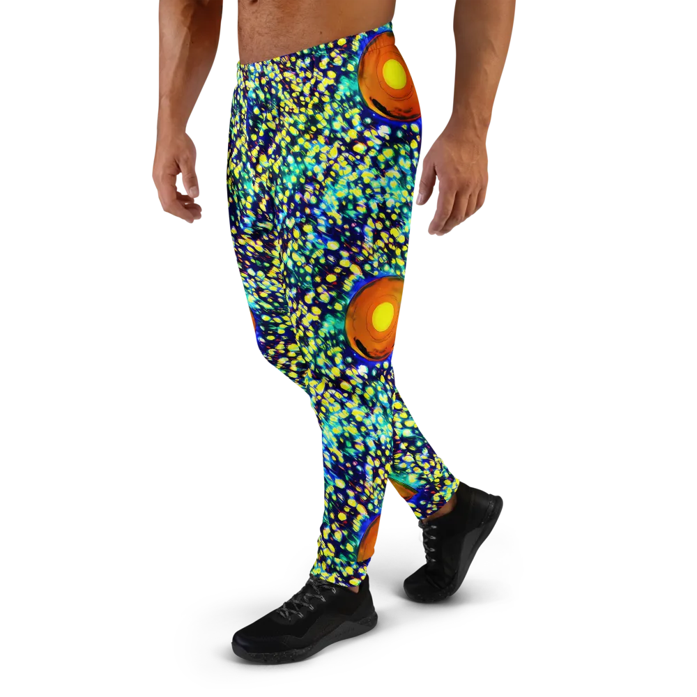Illuminated Whirl on Men's Joggers — Left