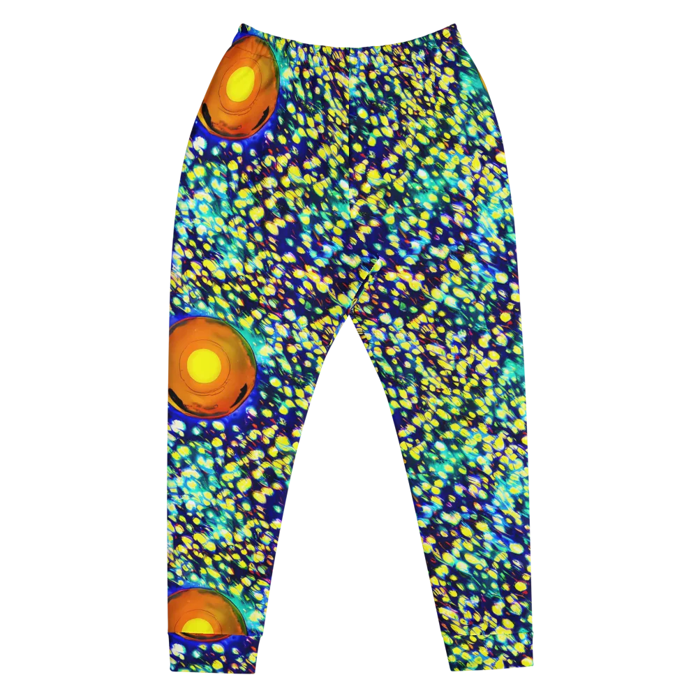 Illuminated Whirl on Men's Joggers — Front