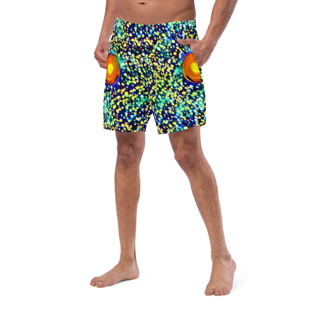 Illuminated Whirl on Swim Trunks — Left Front
