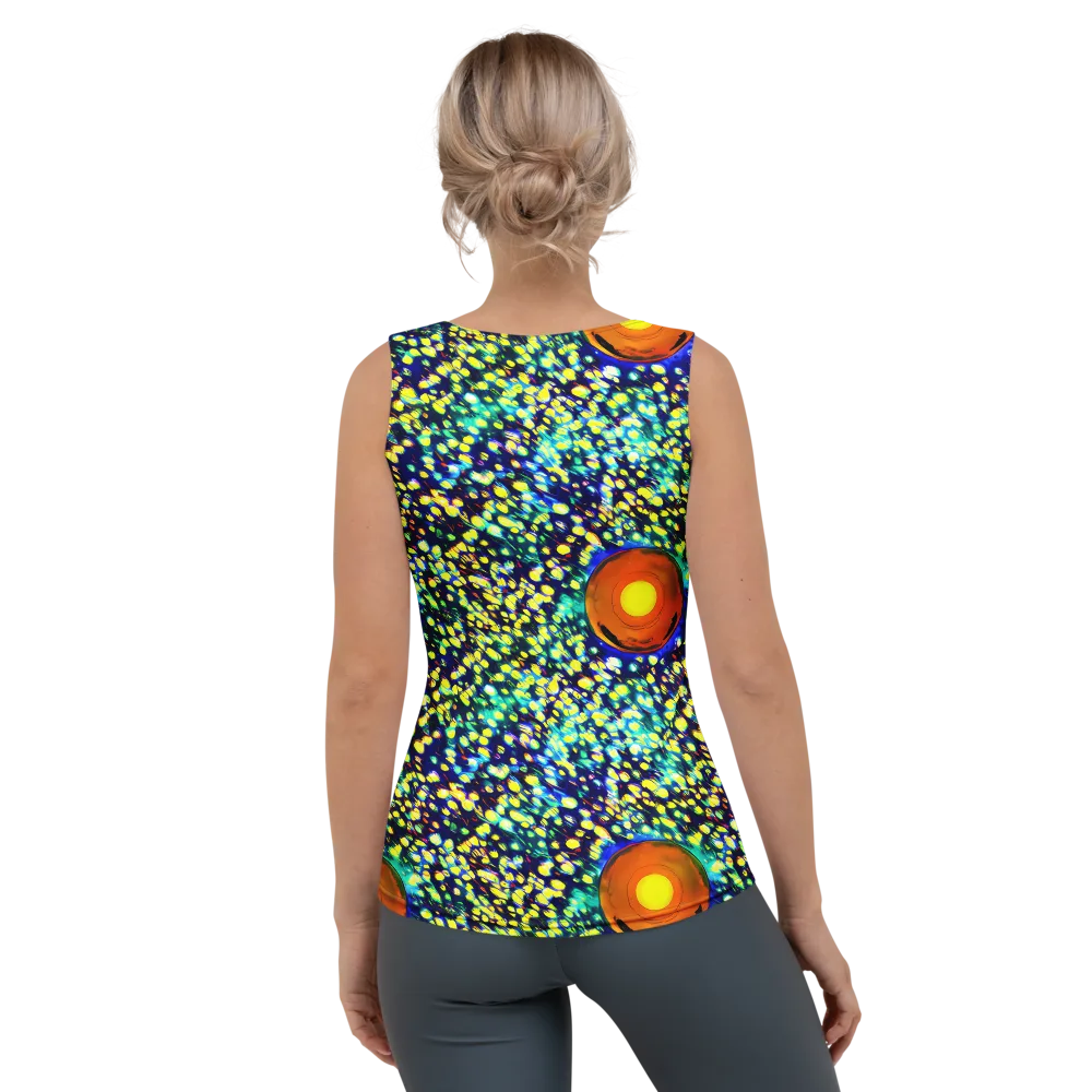 Illuminated Whirl on Women's Tank Top — Back