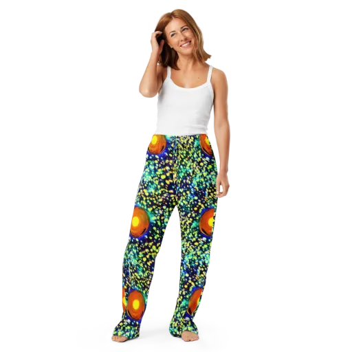 Illuminated Whirl on a Women's Pajama Pants