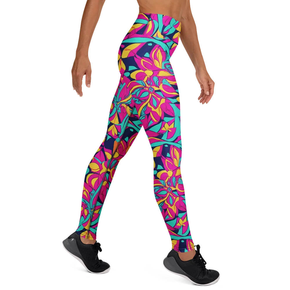 Magentaverse on Yoga Leggings — Right