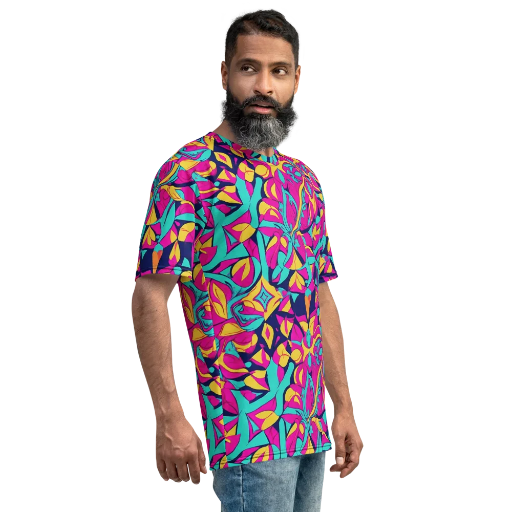 Magentaverse on Men's Crew Neck T-Shirt — Right