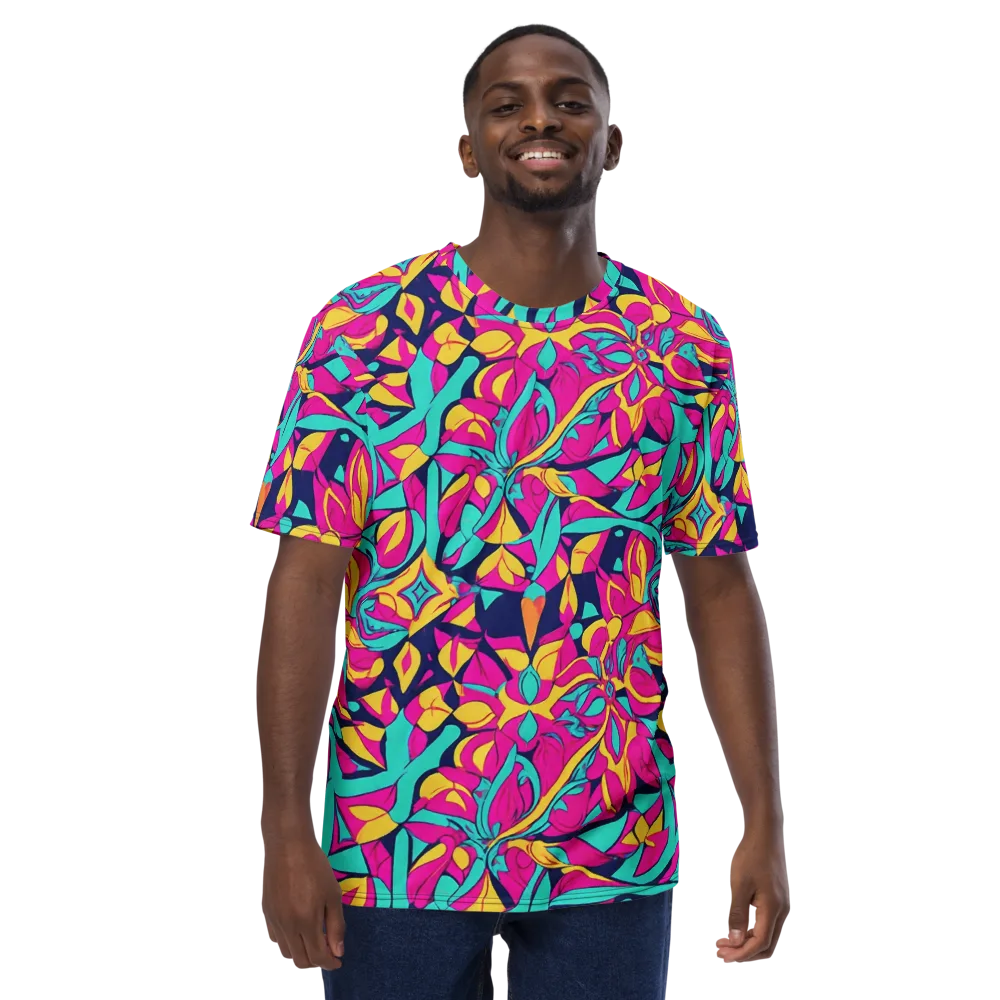 Magentaverse on Men's Crew Neck T-Shirt — Front