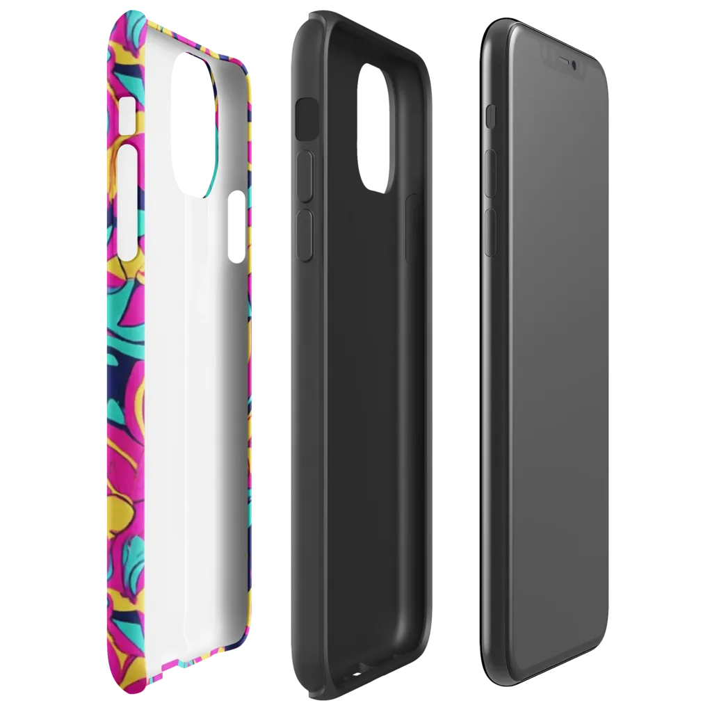 Magentaverse on Tough Case for iPhone® — Right