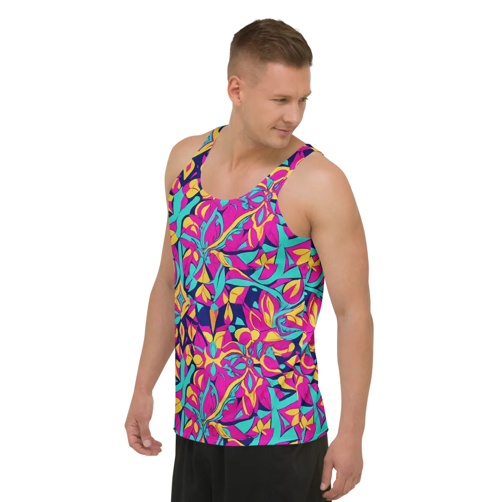Magentaverse on Men's Tank Top — Left Front