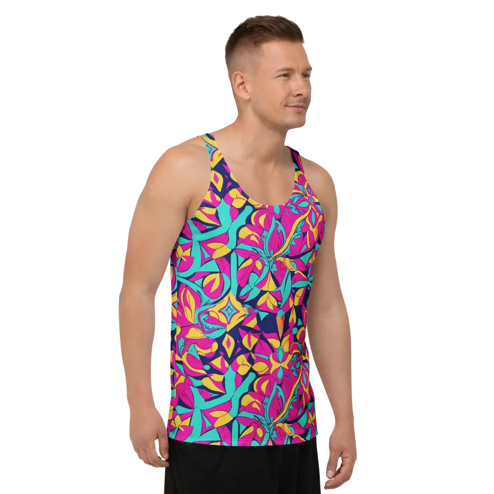 Magentaverse on Men's Tank Top — Right Front