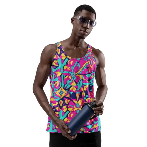 Magentaverse on a Men's Tank Top