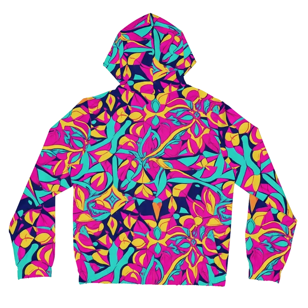 Magentaverse on Women's Full-Zip Hoodie — Back