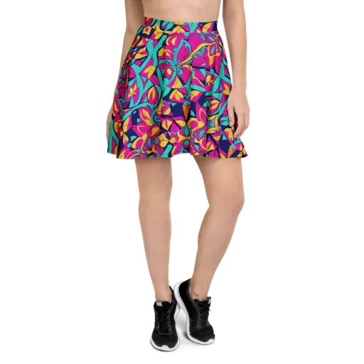 Magentaverse on a Skater Skirt