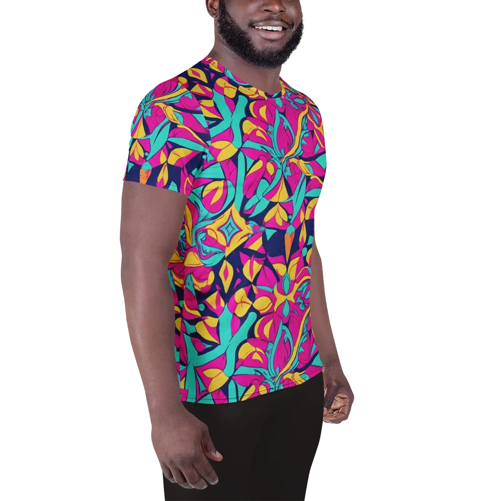 Magentaverse on Men's Athletic T-Shirt — Right