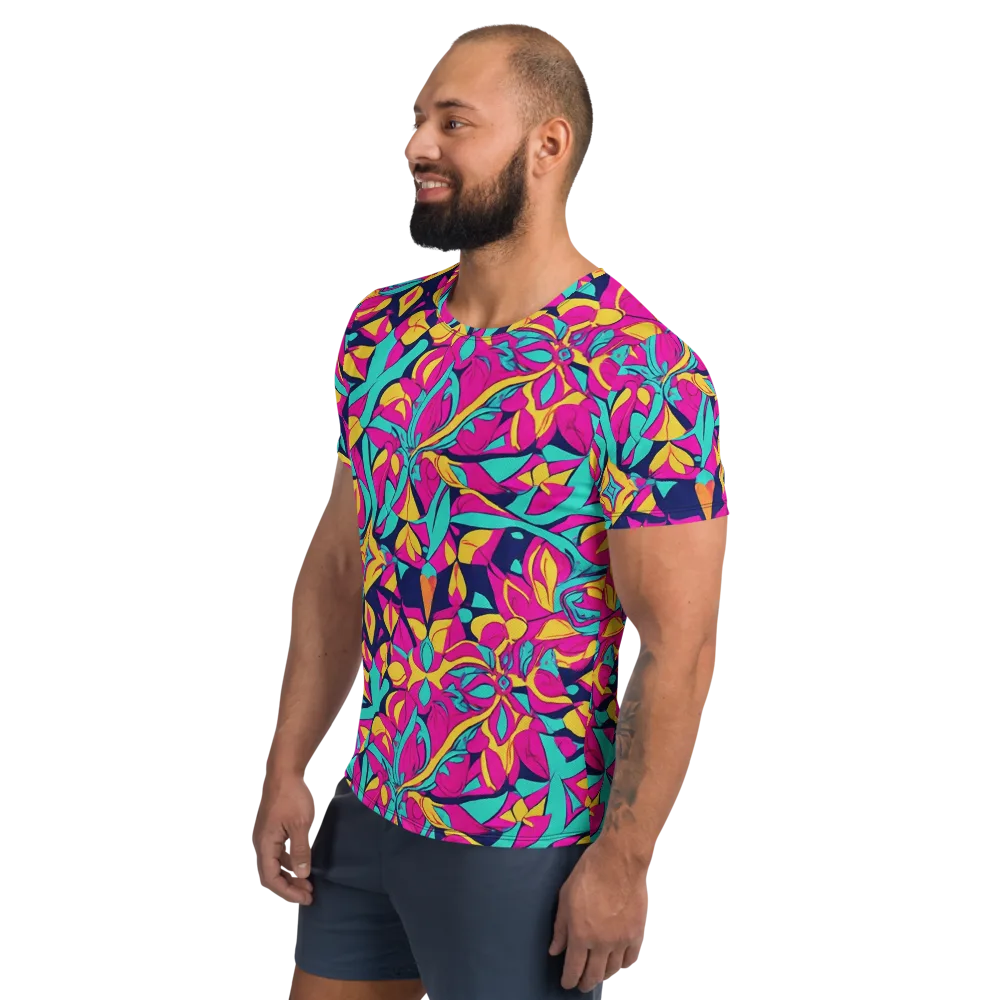 Magentaverse on Men's Athletic T-Shirt — Left