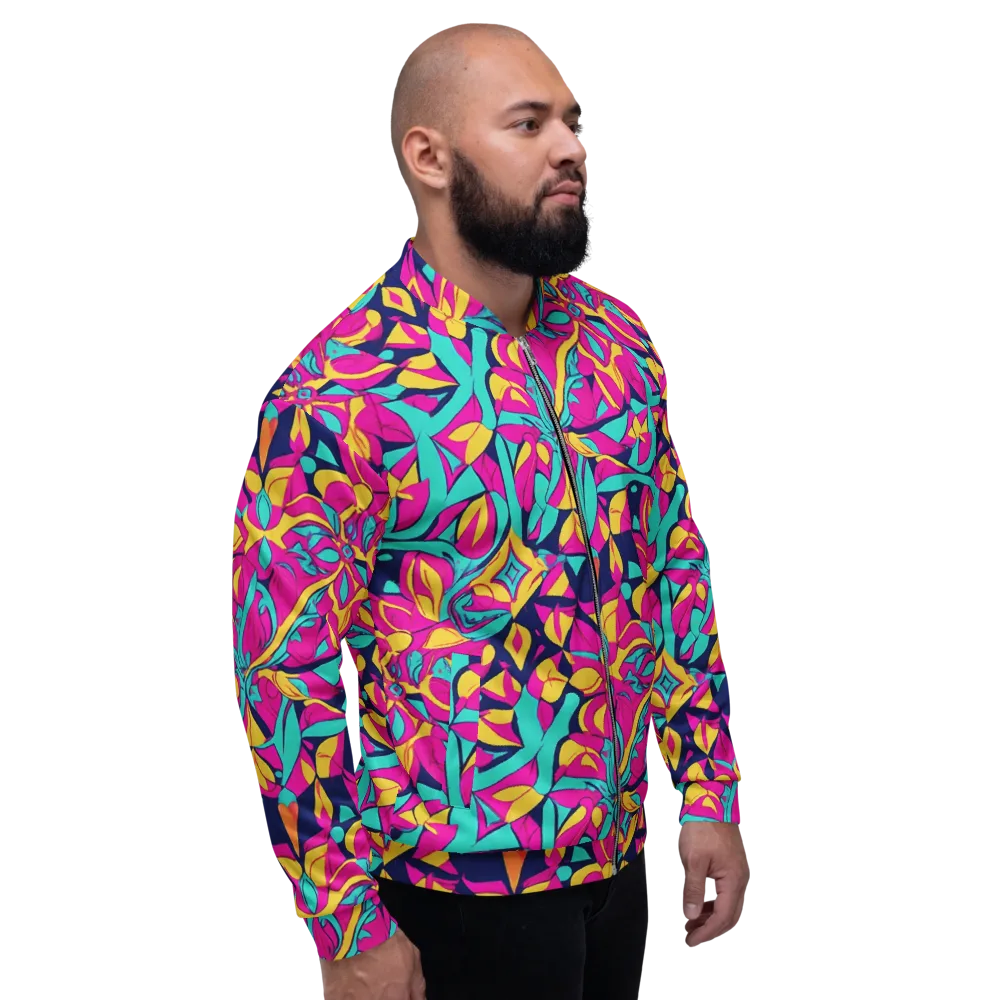 Magentaverse on Bomber Jacket — Right