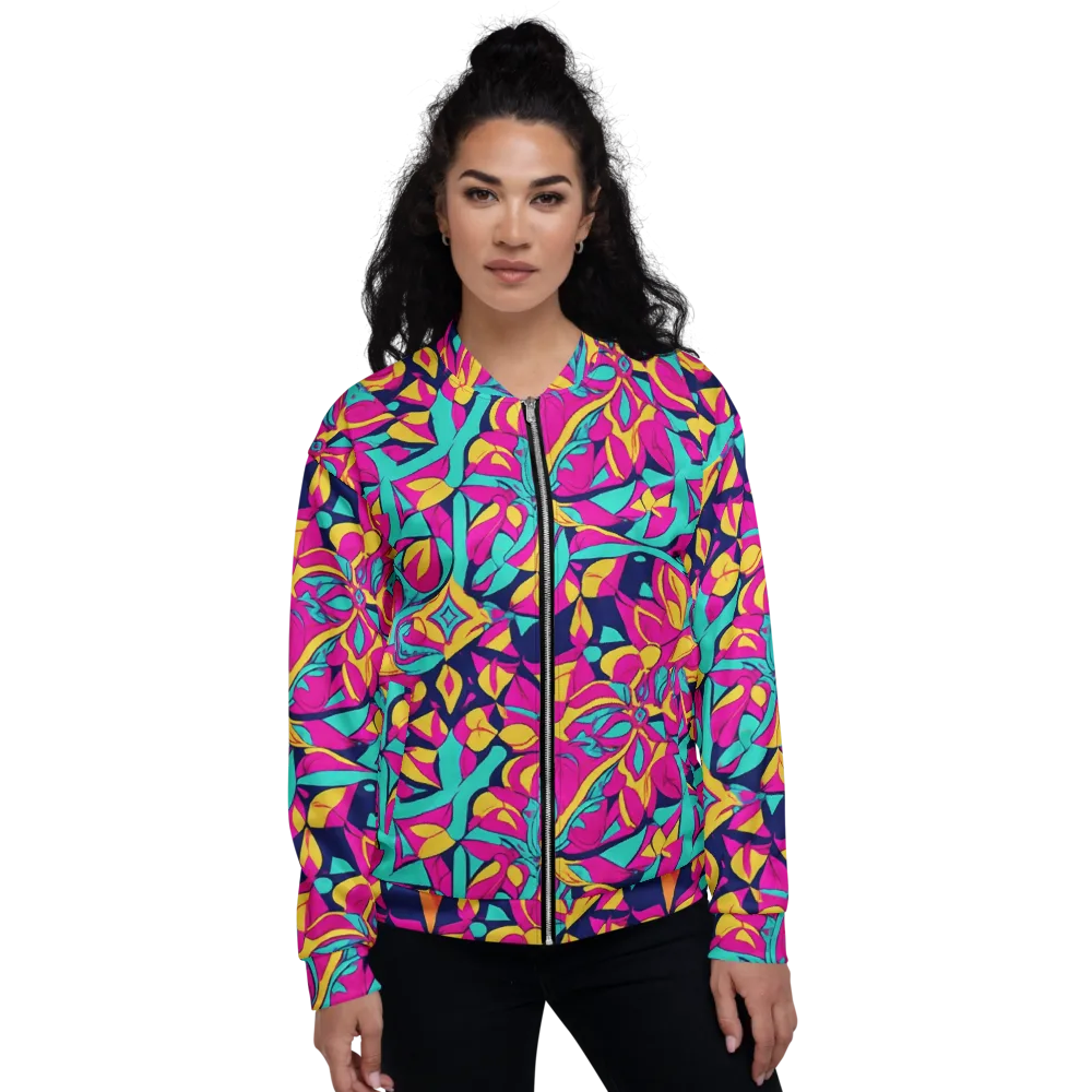 Magentaverse on Bomber Jacket — Front