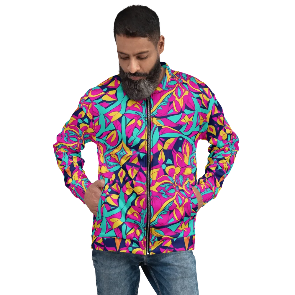 Magentaverse on Bomber Jacket — Front