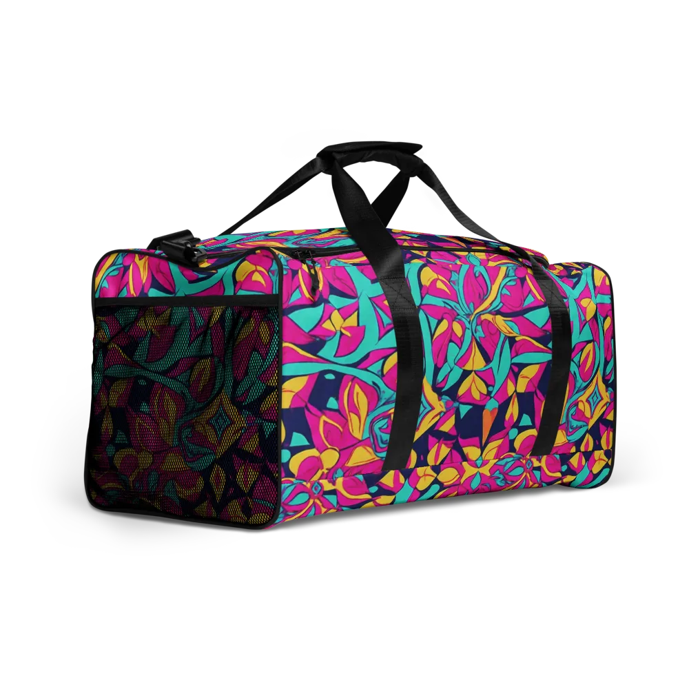 Magentaverse on Duffle Bag — Right Front