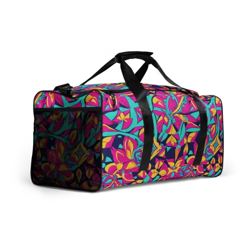 Magentaverse on a Duffle Bag