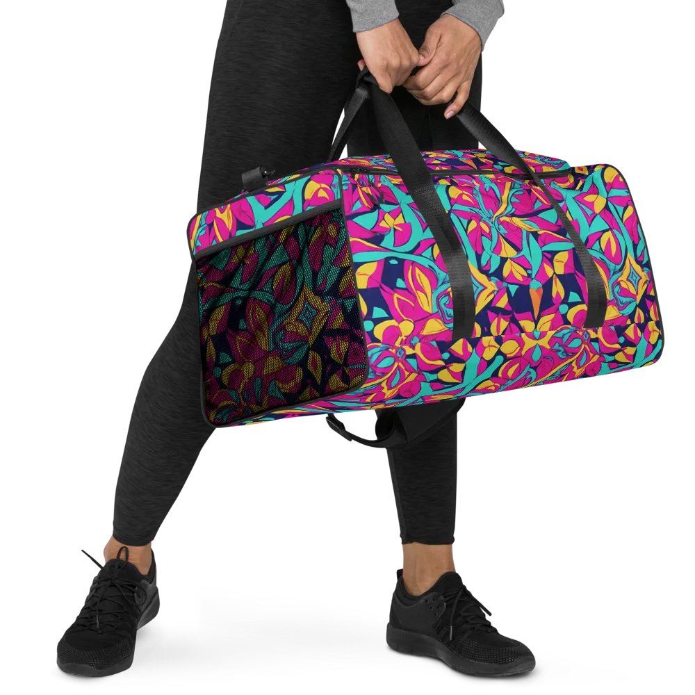 Magentaverse on Duffle Bag — Right Front