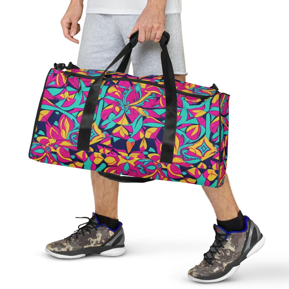 Magentaverse on Duffle Bag — Front